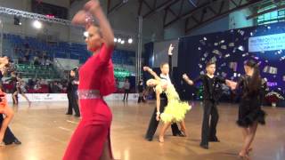 Mistrzostwa Polski Elbląg 2014 14-15 Latin 1/4 Pasodoble 2