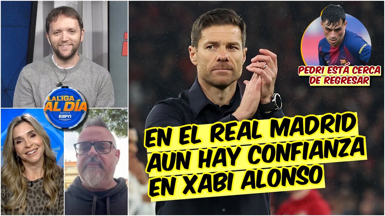Jugadores del Real Madrid CONFÍAN en XABI ALONSO pero hay INQUIETUD en el VESTUARIO | La Liga Al Día