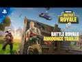 Fortnite – Battle Royale Announce Trailer | PS4
