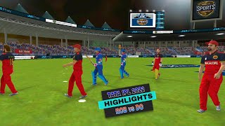 IPL - 2022 Highlights | RCB vs DC match - 27 Highlights English | Tech Gaming