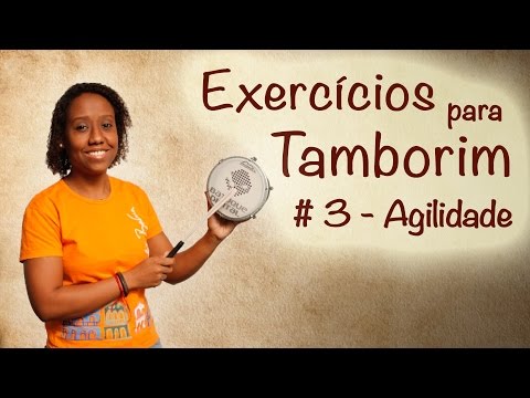 Exercícios para tamborim # 3 - Agilidade