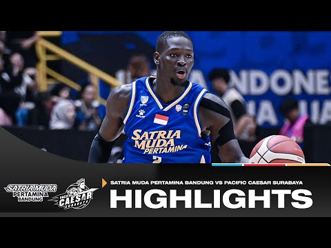 Satria Muda Pertamina Bandung VS Pacific Caesar Surabaya | Game Highlights IBL Gopay 2026
