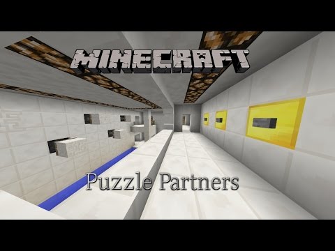 Inferno Gamings - Minecraft - Puzzle Partners Episode 2 - Minecarts and Redstone