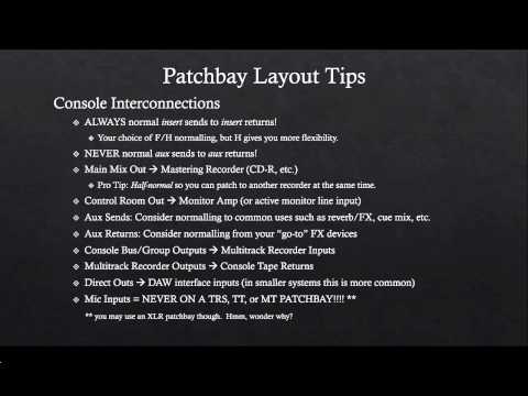 Intro to Patchbays