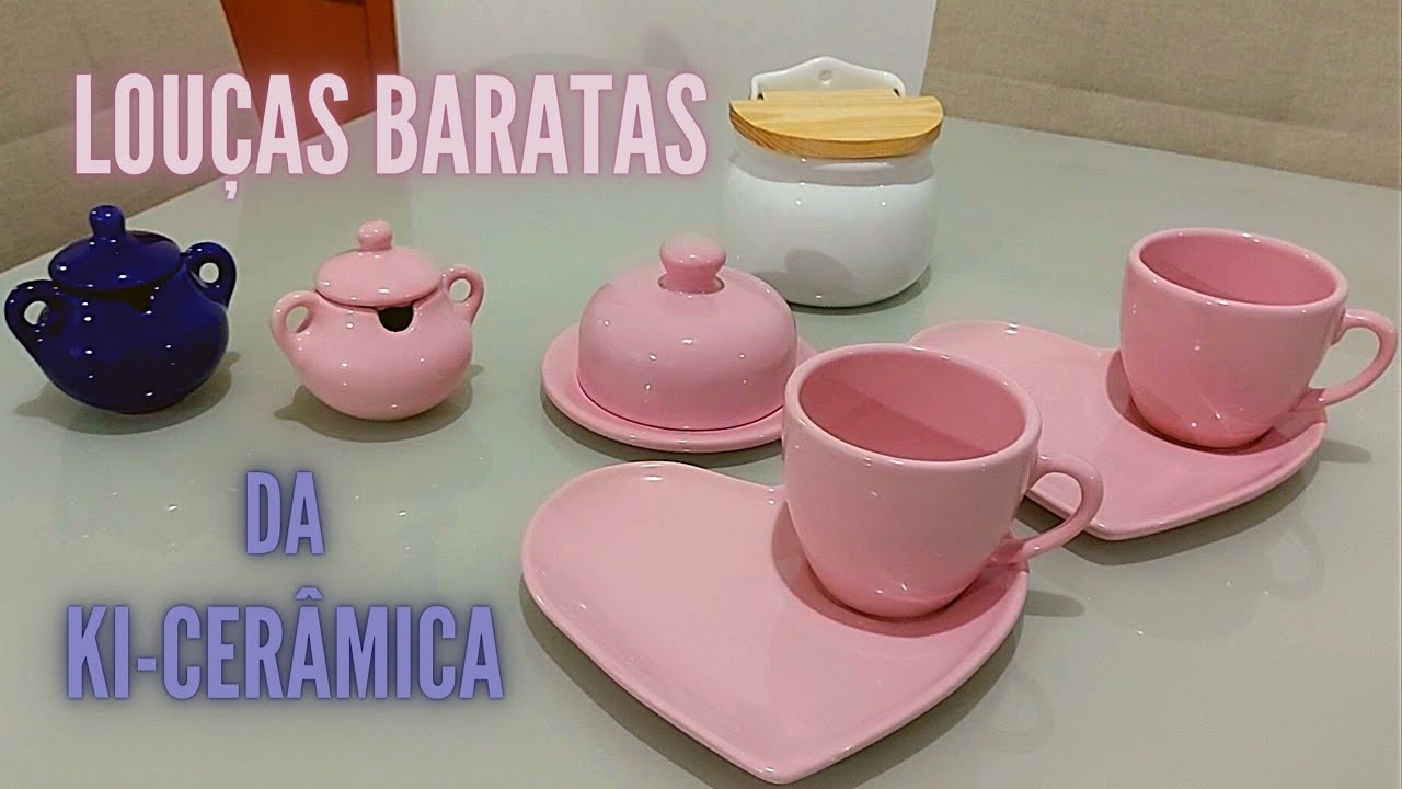 Como comprar louças SUPER BARTAS da Ki-cerâmica (loja de fábrica)