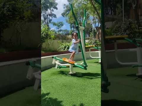 #krishika #fitgirl #opengym #3yearsold #runner