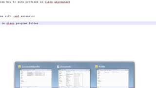 Download lagu Multiple profile in Cisco AnyConnect – Windows mp3
