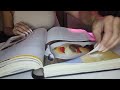 no talking 👄 asmr glossy Page turning squeezing 📒 slow.. for sleep 😴 by 🍒