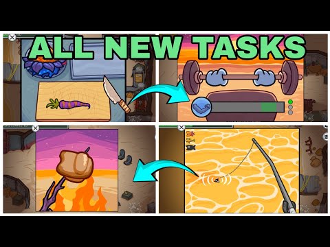 Among Us NEW MAP The Fungle - ALL NEW TASKS