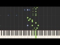 главная тема super mario - как играть на пианино (Synthesia) 
