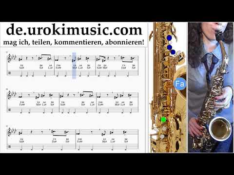 Saxophon Lernen Tenor Janet Jackson x Daddy Yankee - Made For Now Tabulatur um-ih995