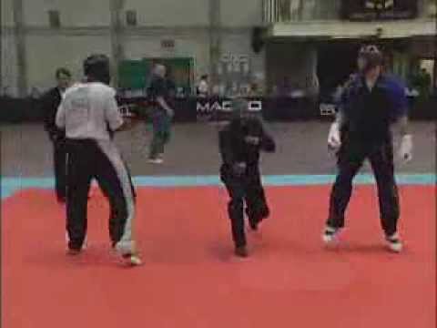 Damon Gilbert vs Ross Levine 2008 Ocean State Grand Nationals Karate Tournament