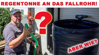 Regentonne aufstellen und Regensammler montieren | So einfach geht das mit dem YourCasa System!