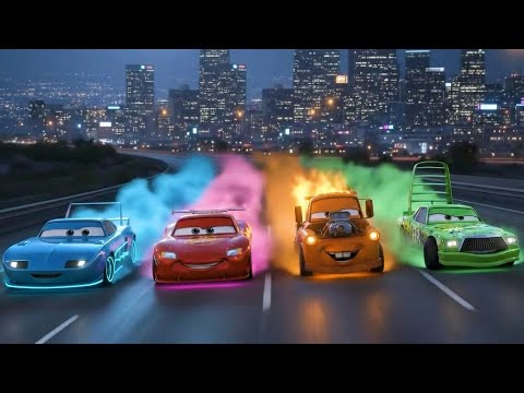 Tuner Scene Remake With McQueen And Others