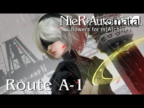 NieR: Automata [PC/Steam] Playthrough | Route A - Part 1