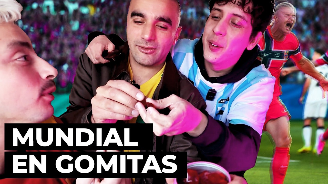 Comimos GOMITAS y vimos un partido del Mundial