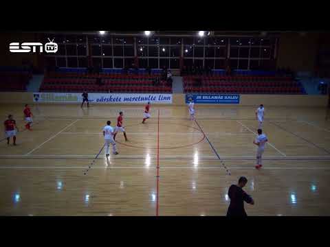 ESN TV 10.02.2018 BESTSAFE SAALILIIGA Sillamäe Smsraha vs Tartu Maksimum