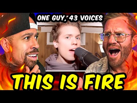 Roomie, One Guy, 43 Voices (with music)!! This is FIRE lol