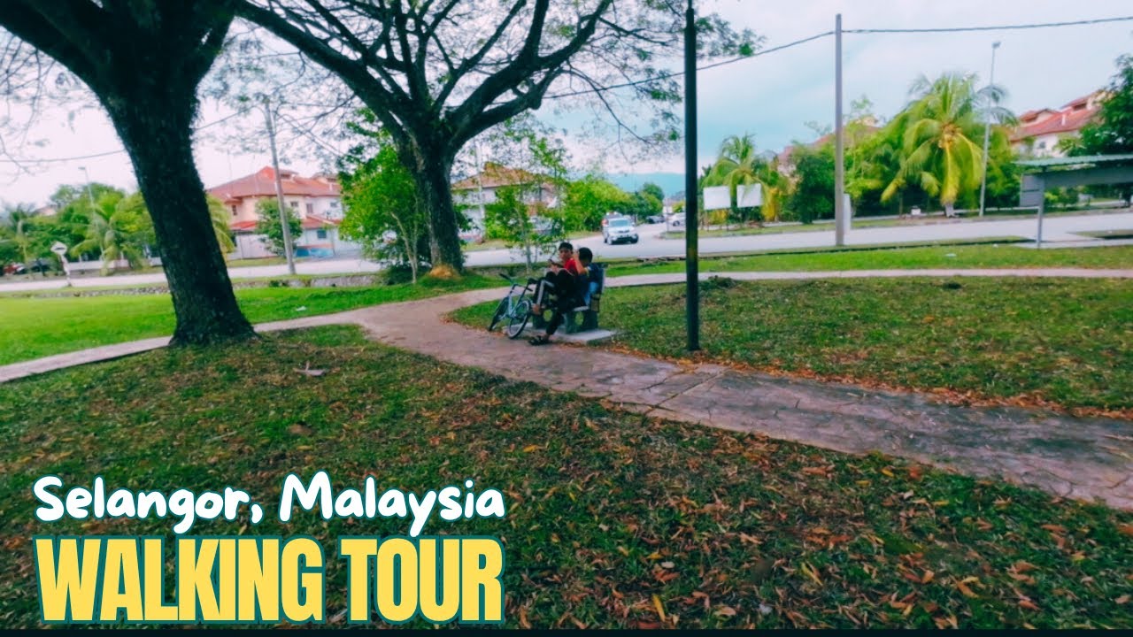 🇲🇾 MALAYSIAN VILLAGE, MALAYSIA STREET WALK | SELANGOR, WALKING TOUR 4K HDR