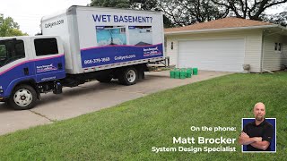 Watch video: Solving Basement Water Problems in Lansing,...