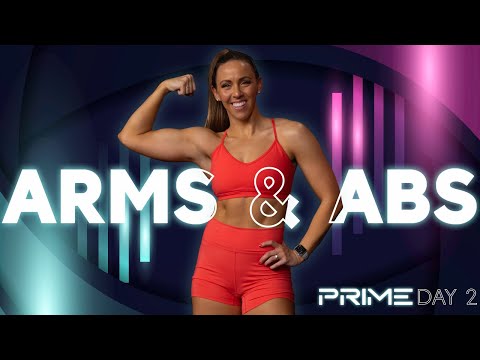 Strong and Sculpted Arms and Abs Bootcamp Workout | PRIME - Day 2