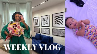 WEEKLY VLOG | Finally met my niece 🥹| Shooting with FAIR AND WHITE