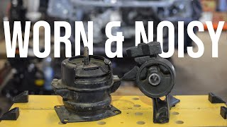 2006-2008 Honda Ridgeline front engine mounts replacement