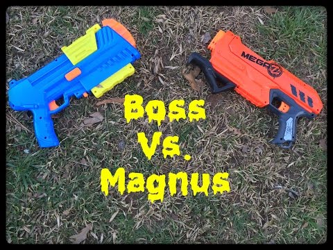 Drac Compares: Nerf "Magnus" vs Buzz Bee "Boss"