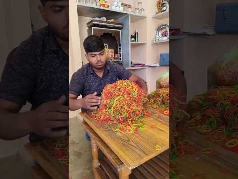 YouTube Biggest Rubber Band Ball🤔😱|| #shorts #shaktikeshorts @shaktikeshorts