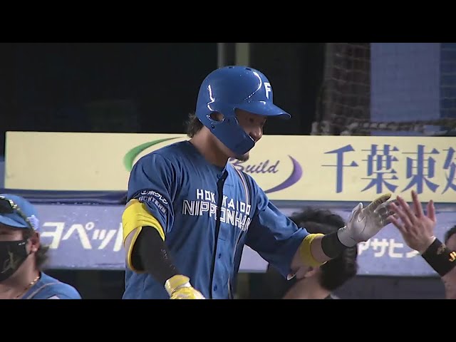 【7回表】初球の直球を仕留めた!! ファイターズ・水野達稀 右中間スタンドへのHRで7点目!! 2025年9月4日 千葉ロッテマリーンズ 対 北海道日本ハムファイターズ