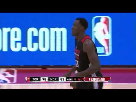 Raptors' Pascal Siakam Posts 24 Points at NBA Summer League