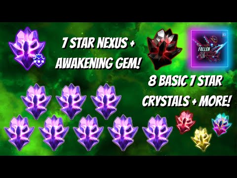 MCOC: 10x 7-Star Crystals OPENED! Nexus, Awakening Gem, Loyalty Crystal & More! 💥 INSANE Luck?!