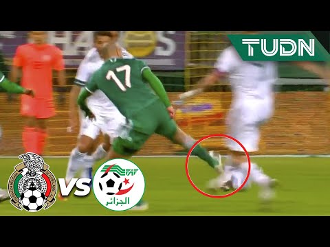 ¡DE CÁRCEL! Guedioura se va expulsado | México 1-1 Argelia | Amistoso 2020 | TUDN