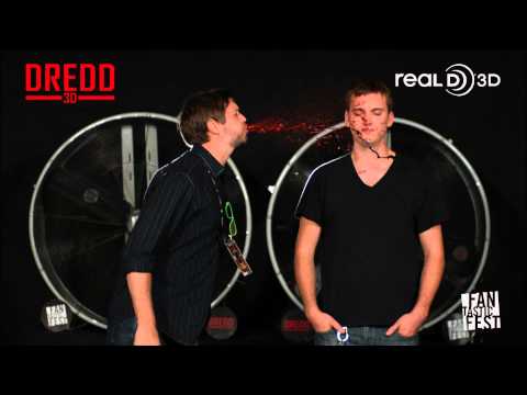 Fantastic Fest DREDD 3D Slow Mo Booth #20
