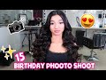 JASMINE'S 15TH BIRTHDAY PHOTO SHOOT BEHIND THE SCENES!