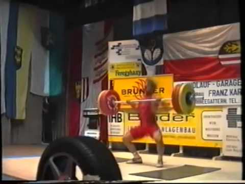 Wachet Robert 160 kg Stoßen - Staatsmeisterschaft 2000