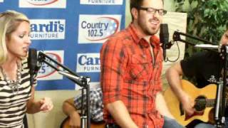Danny Gokey "Life on Ya" (partial) 08/25/10 Country 102.5