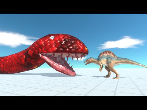 GIANT TITANOBOA vs UNITS - Animal Revolt Battle Simulator