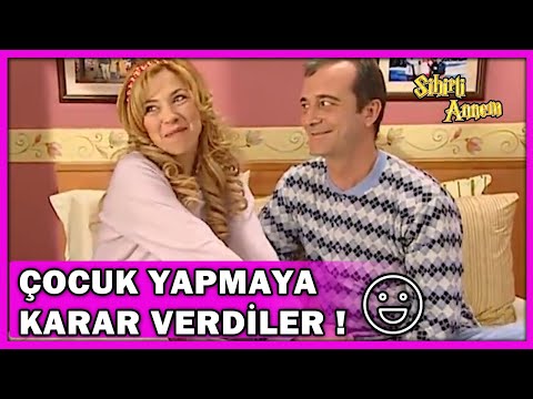Betüş ile Sadık Çocuk Yapmaya Karar Verdi! - Sihirli Annem Özel Klip
