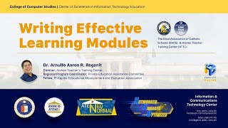 Writing Effective Learning Modules