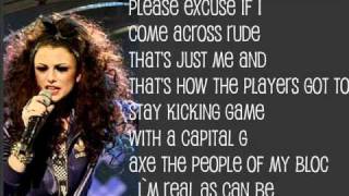 Cher lloyd -shout (Lyrics on screen)