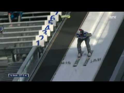 Anders Fannemel Ski Flying 244,5 meters in Vikersund WC