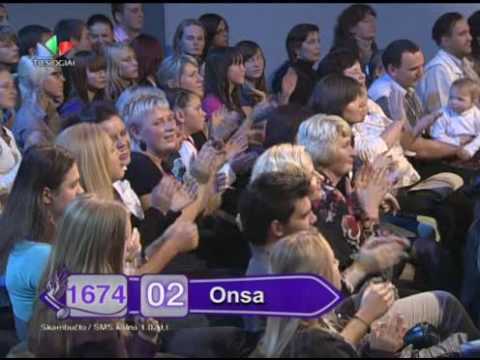 Onsa - As liksiu cia (Muzikos akademija 2) 2009 10 03
