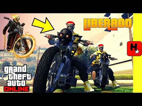 Liberei a Sanctus antes da DLC do GTA Online! (LCC Sanctus - Moto DLC Halloween!)