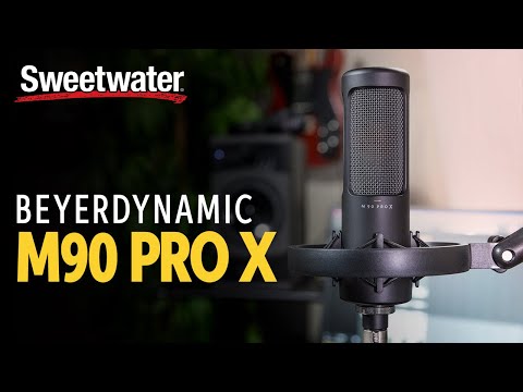 Beyerdynamic M90 Pro X Large-diaphragm Condenser Mic Demo