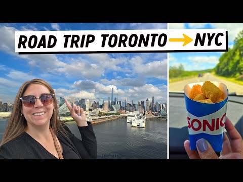 NYC Road Trip | Driving from Toronto area to New York City