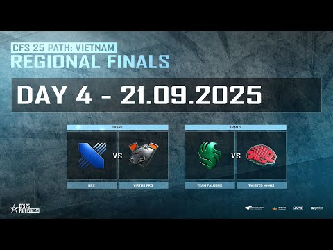 🔴DRX x VP - FAL x TM | CFS 25 REGIONAL FINALS: VIETNAM NGÀY 21/09