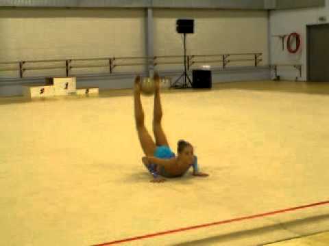 Jelizaveta Gamalejeva ball Latvian Championship 2010