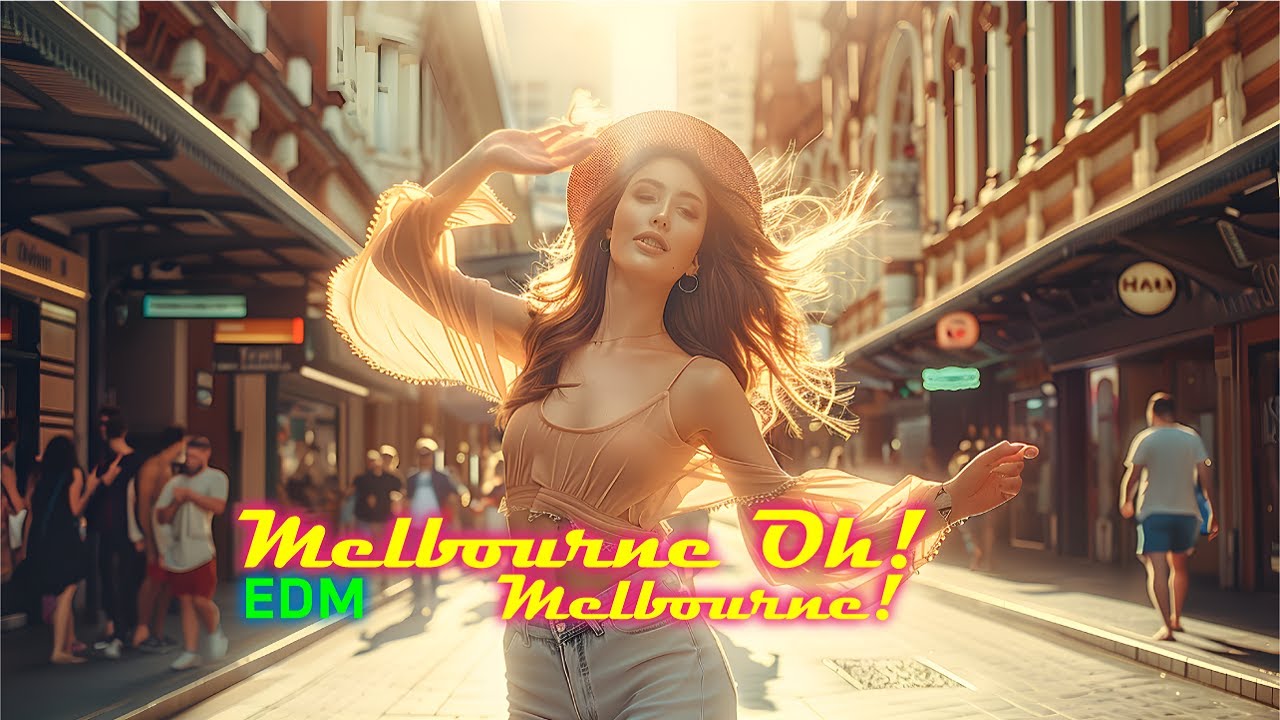 EDM | Melbourne Oh! Melbourne! - A Tribute to the Heartbeat of Australia | AI Music