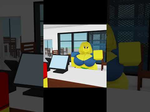 R63 Burger | Roblox animation #shorts